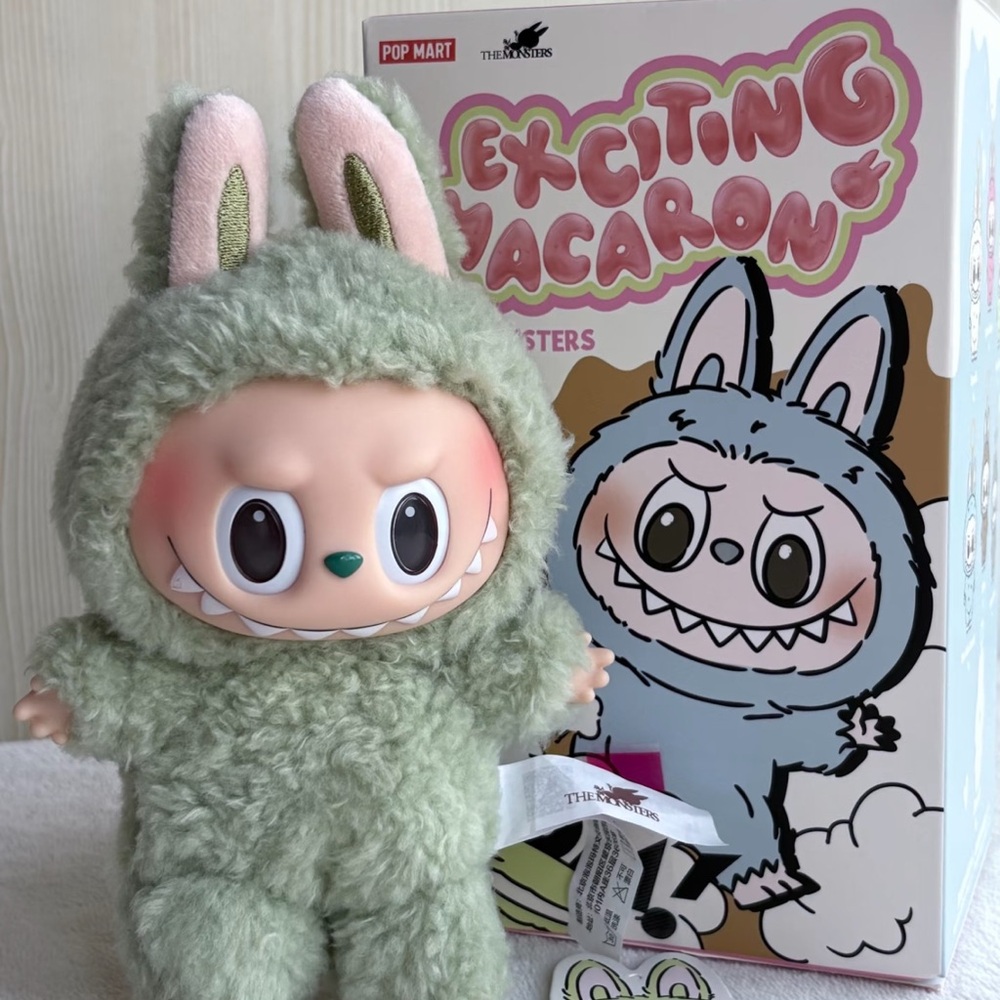 Labubu Exciting Macaron GREENGRAPE (Unopened Box)